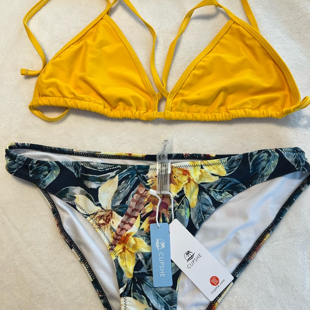 Cupshe bathing suit. XXL NWT
